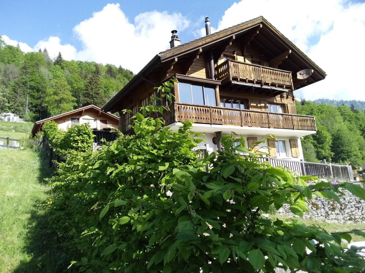 Chalet Le Tsale Villa Les Sciernes d'Albeuve Екстериор снимка